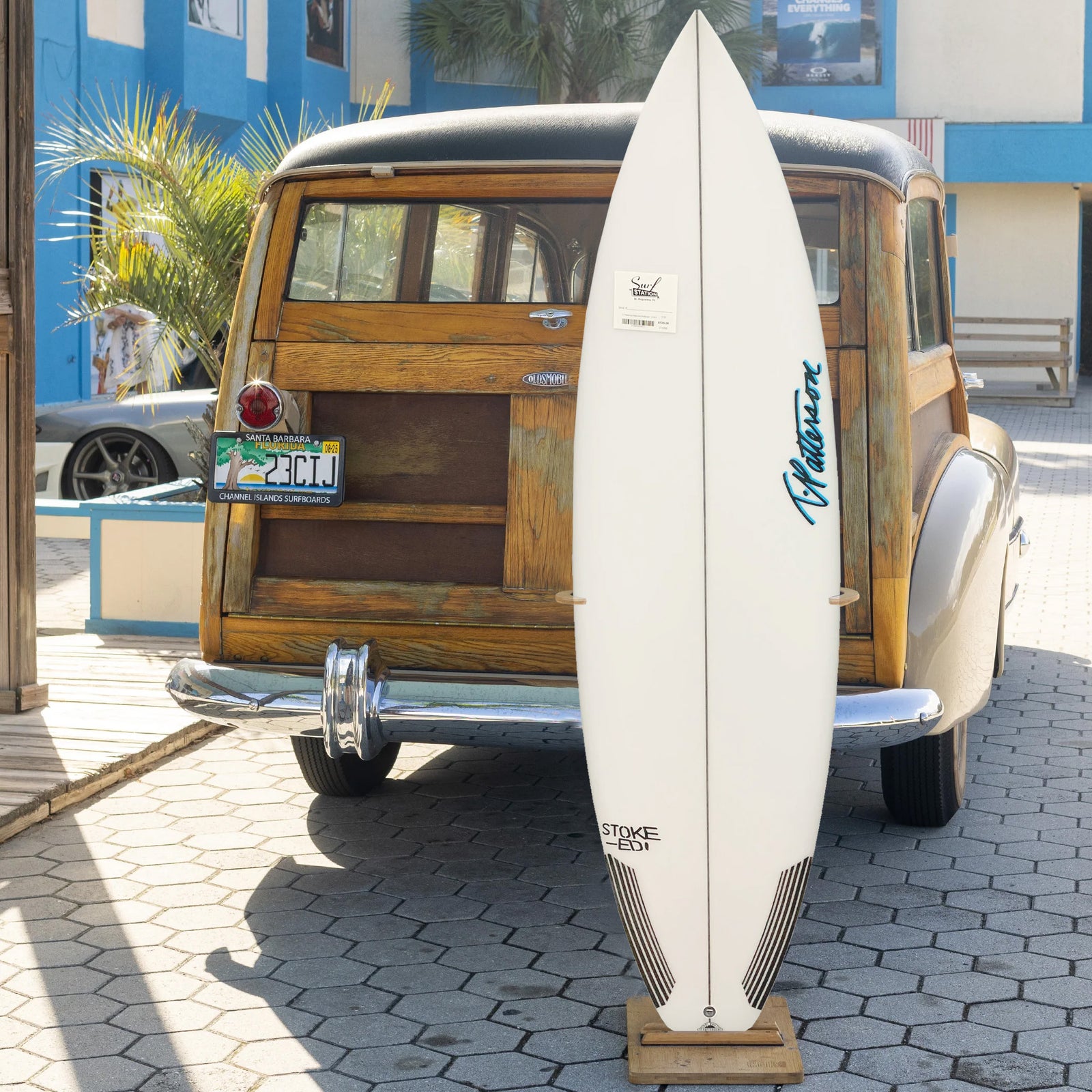 T. Patterson Stoke-ed PU/Poly 5'10 Surfboard - FCS II
