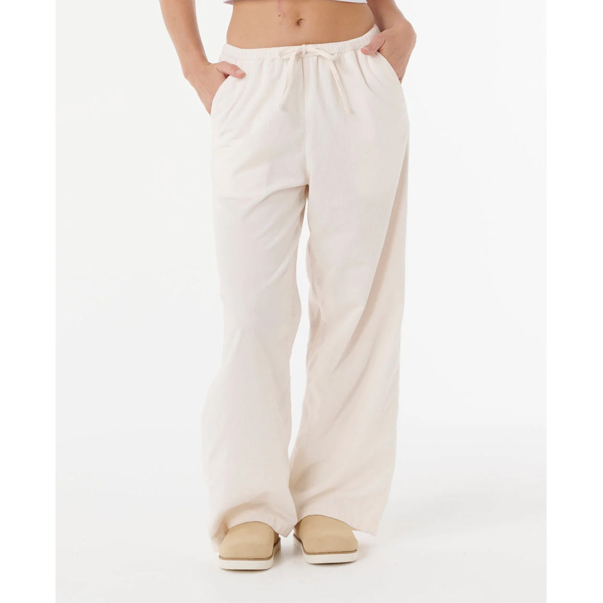 Rip Curl Keepsakes Washed Corduroy Women's Pants - Stone