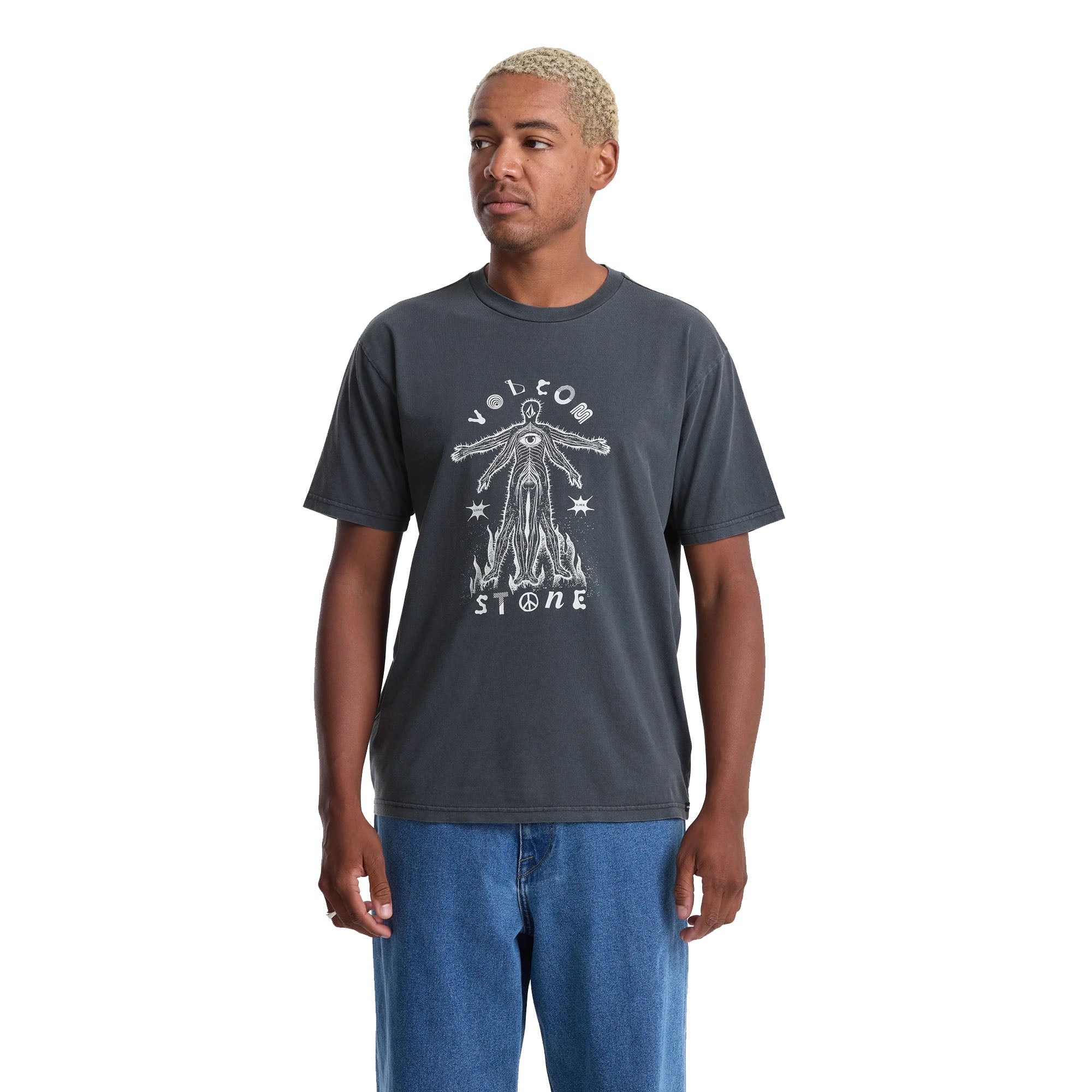 Volcom Body High Men's S/S T-Shirt - Stealth