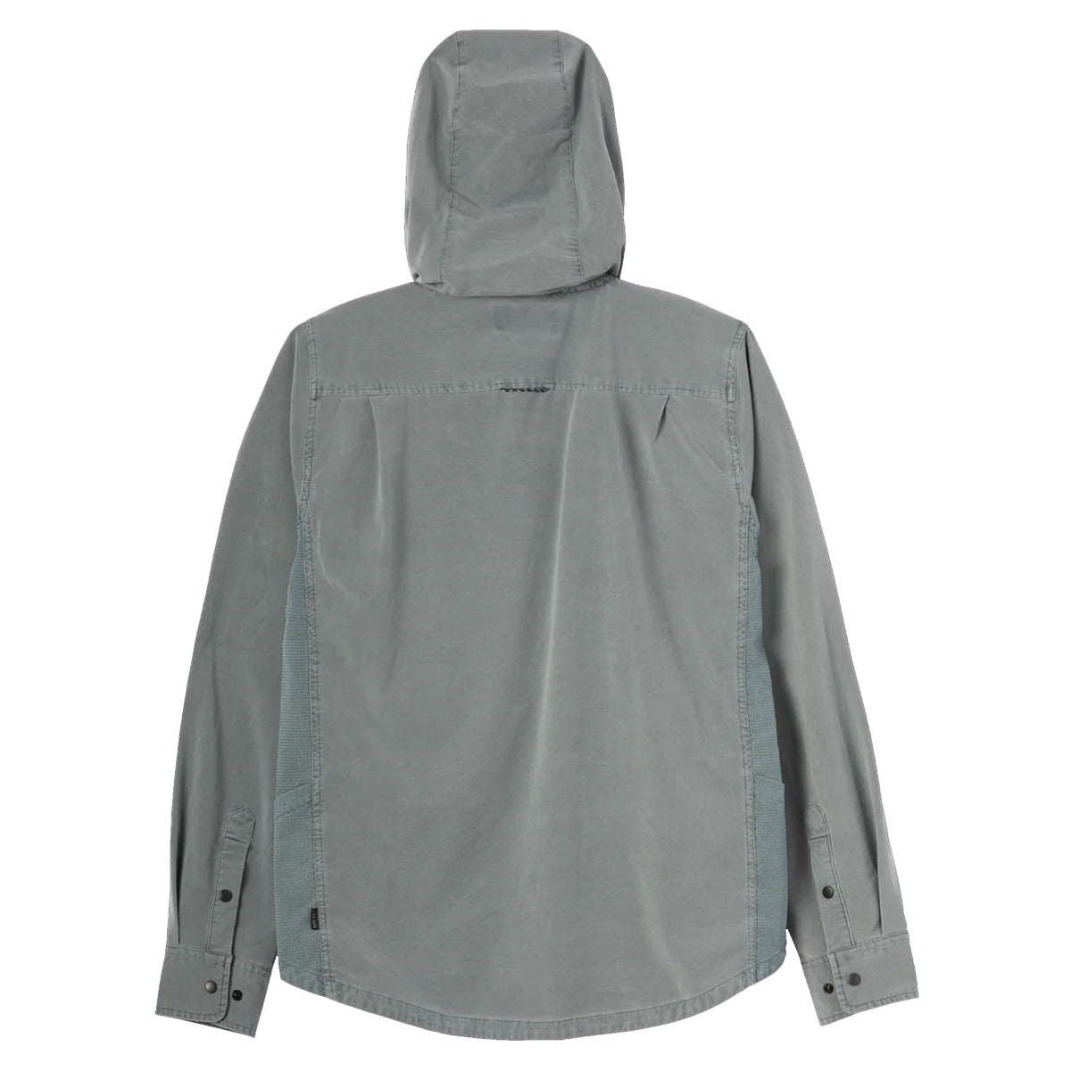 Dark Seas Albright UV Hooded Men's L/S Shirt - Storm