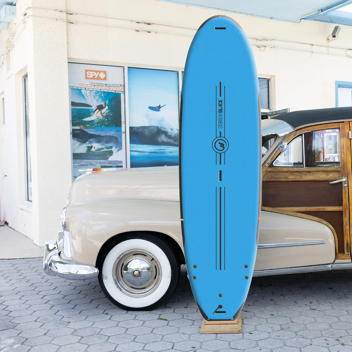 Storm Blade SSR Maxx 9'0 Soft Surfboard - Azule Blue