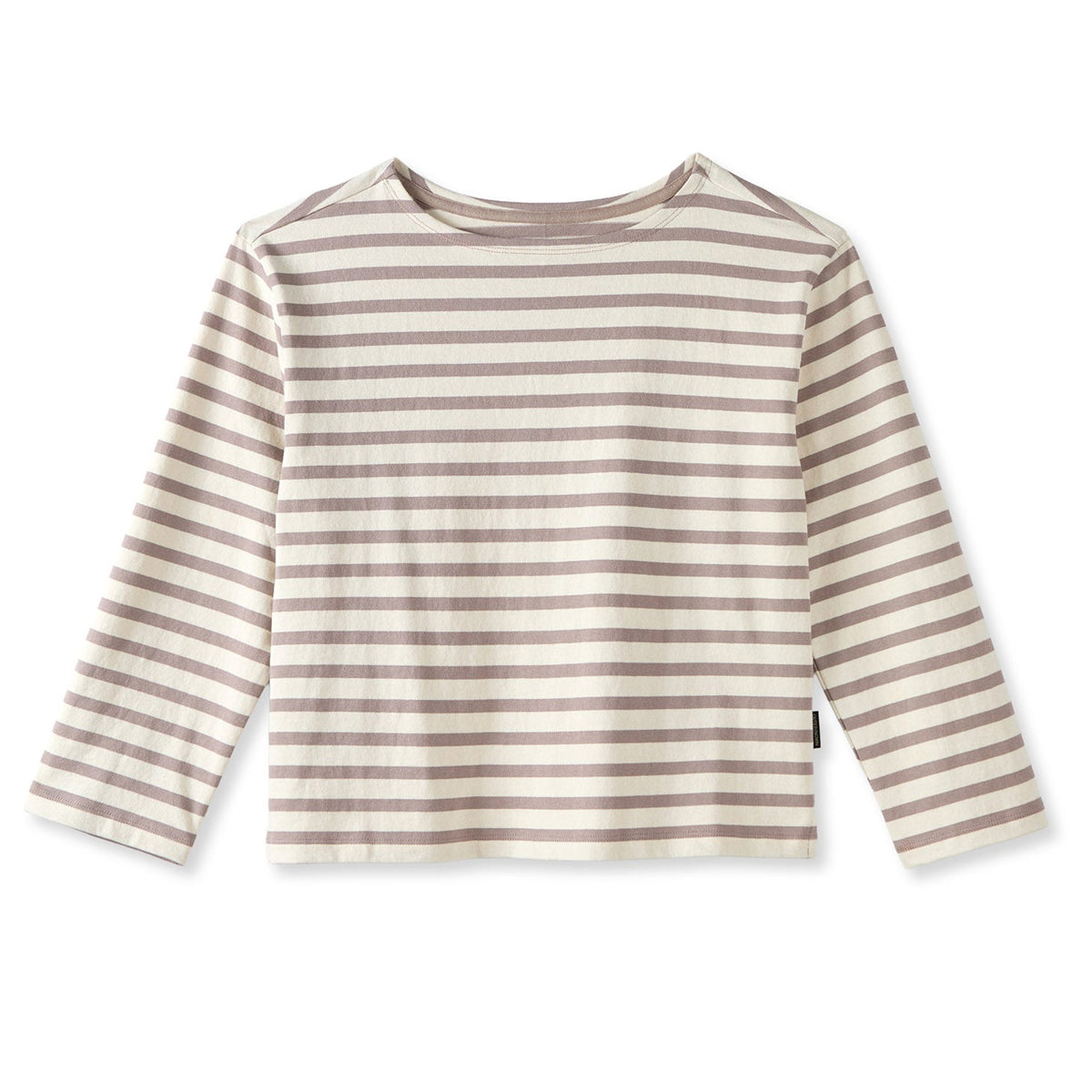 Outerknown The Big Heavy Mariner Women's L/S Shirt - Purple Dusk Mariner Stripe