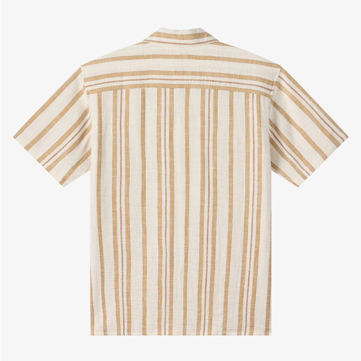 O'Neill O'Riginals Stripe Men's S/S Dress Shirt - Tofu