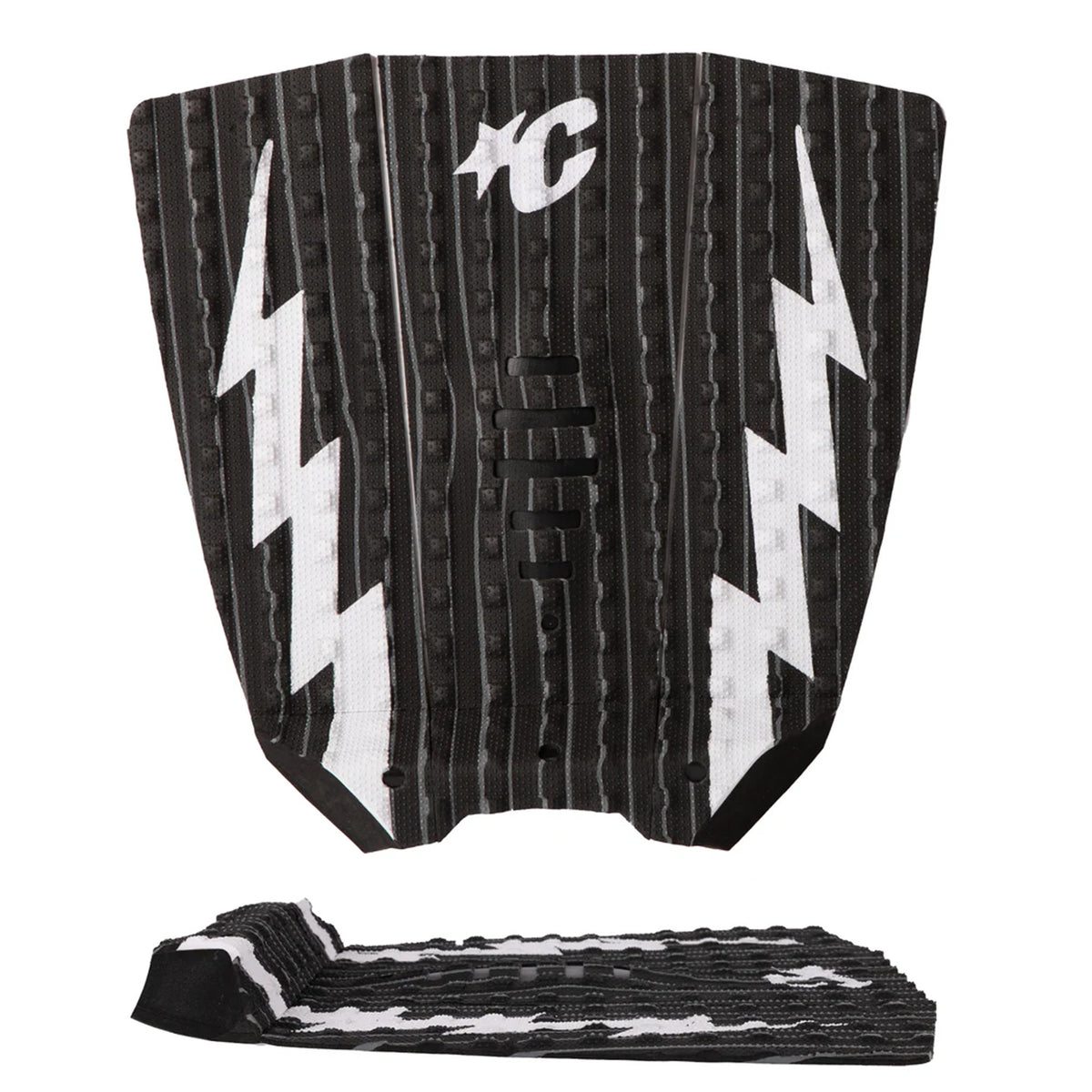 Creatures of Leisure Mick Eugene Fanning Lite Arch Traction Pad - Black Stripe White