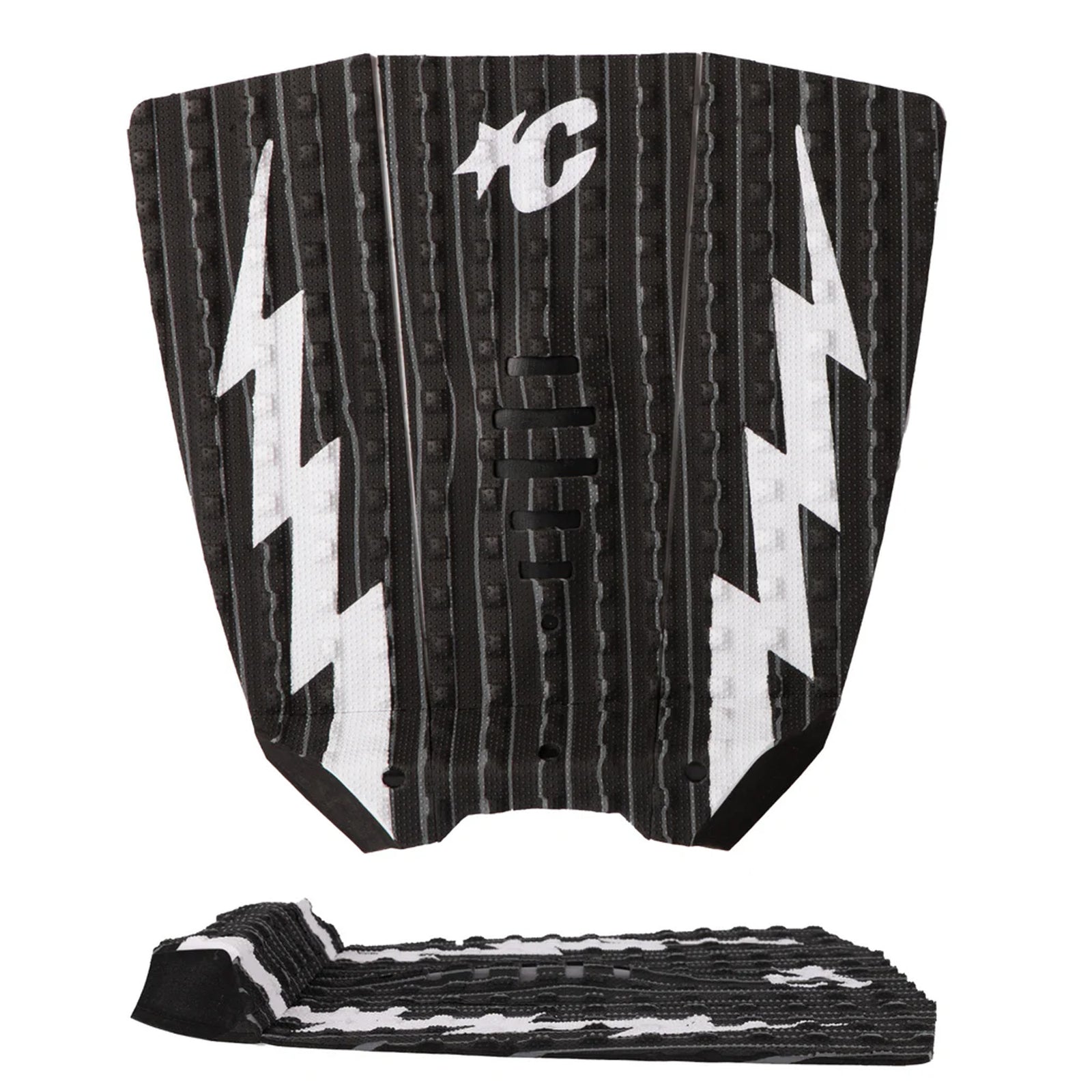 Creatures of Leisure Mick Eugene Fanning Lite Arch Traction Pad - Black Stripe White