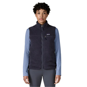 Patagonia Retro Pile Fleece Women's Vest - Sunken Blue