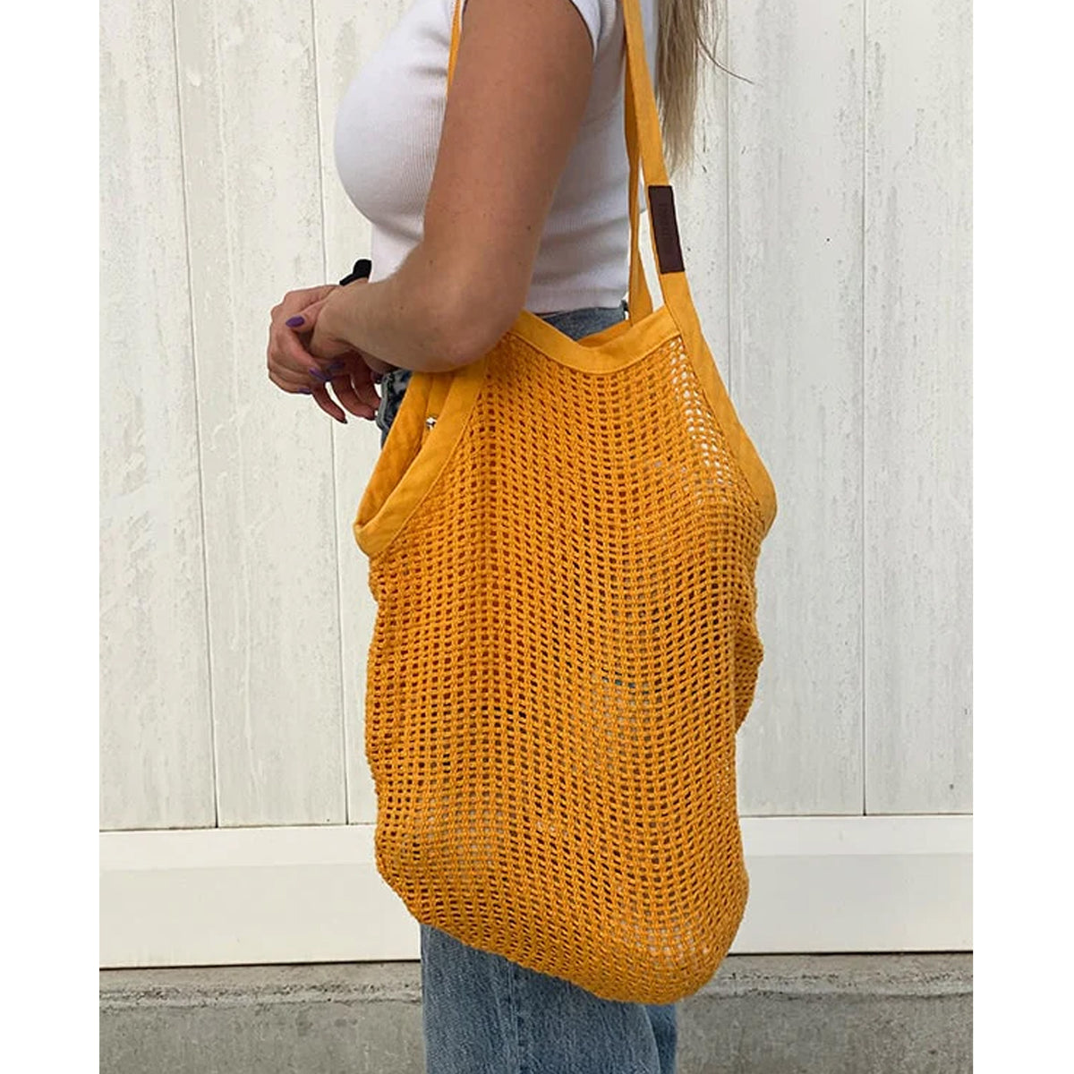Sand Cloud Net Market Bag - Sunflower
