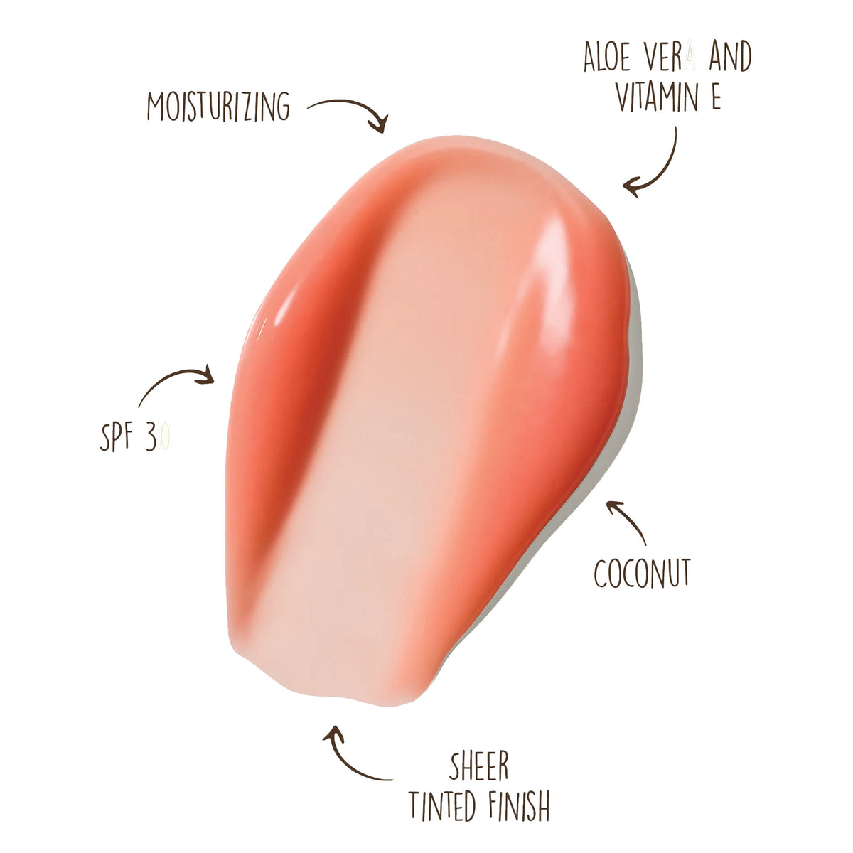 Sun Bum Moisturizing 30 SPF Tinted Lip Balm Sunscreen - Sunset Cove