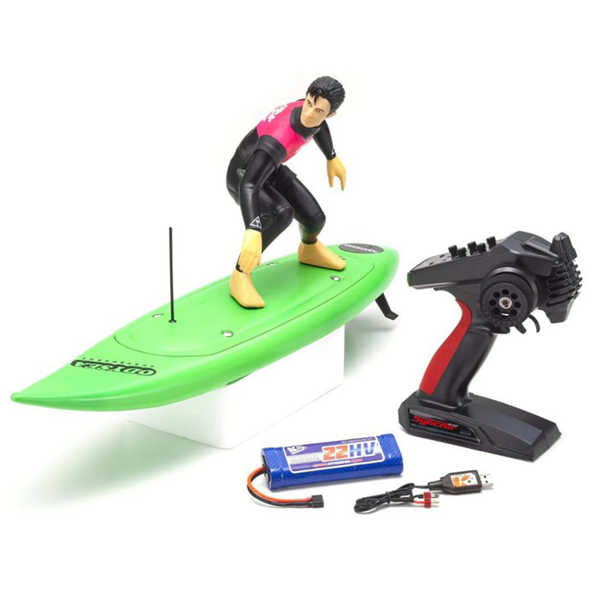 Catch Surf x Kyosho RC Surfer - Neon Green