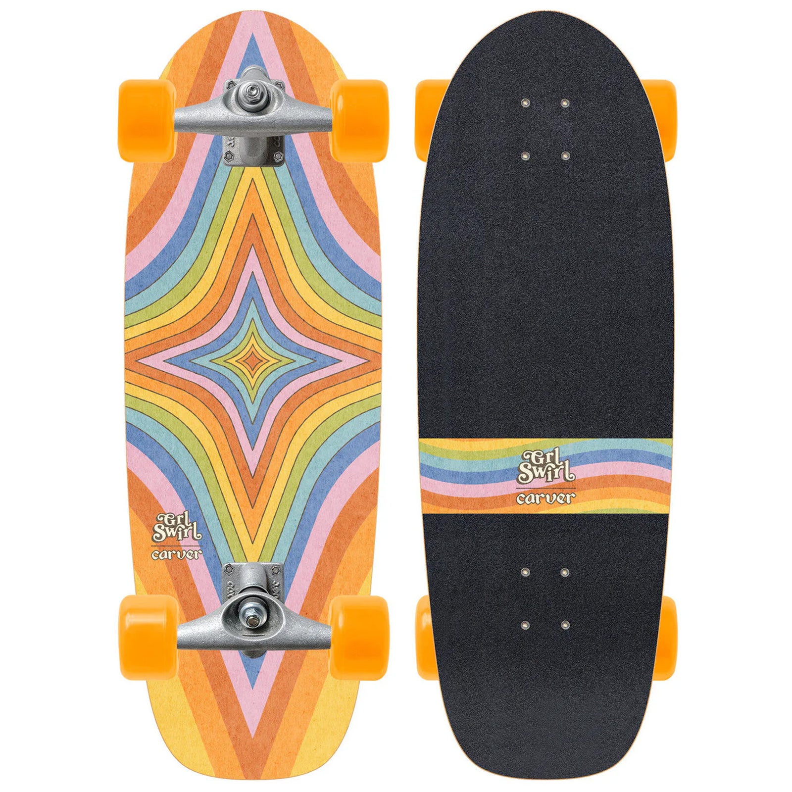 Carver CX GRL Swirl Daydream 28" Surfskate Complete