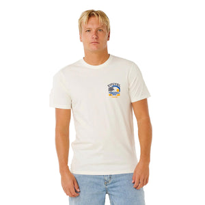 Rip Curl Matisse Desto Standard Men's S/S T-Shirt - Bone Haw
