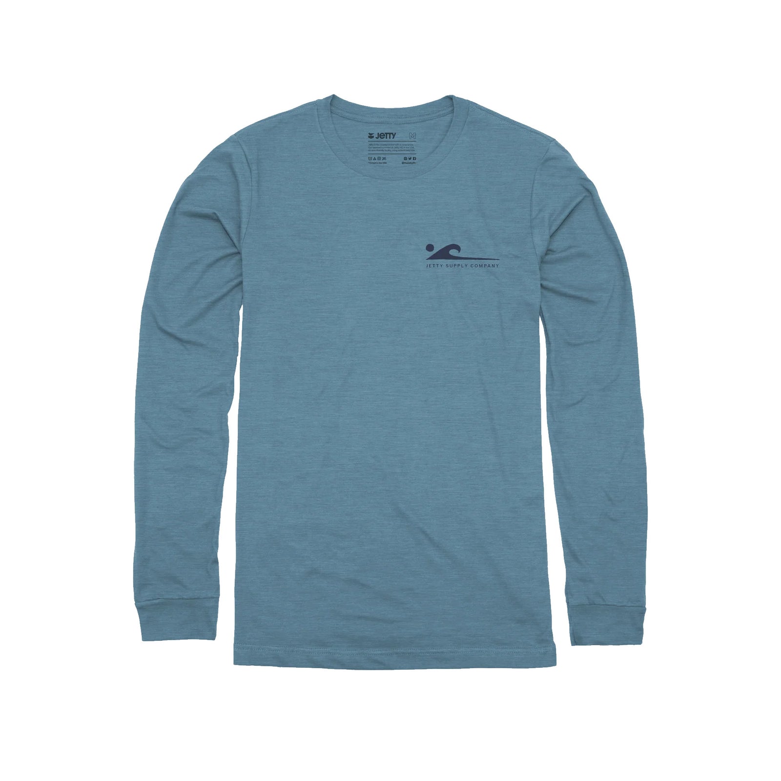 Jetty Grom Procession Youth Boy's L/S Shirt - Teal