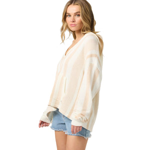 O'Neill Catamaran Relaxed Hooded Women's Sweatshirt - Tapioca