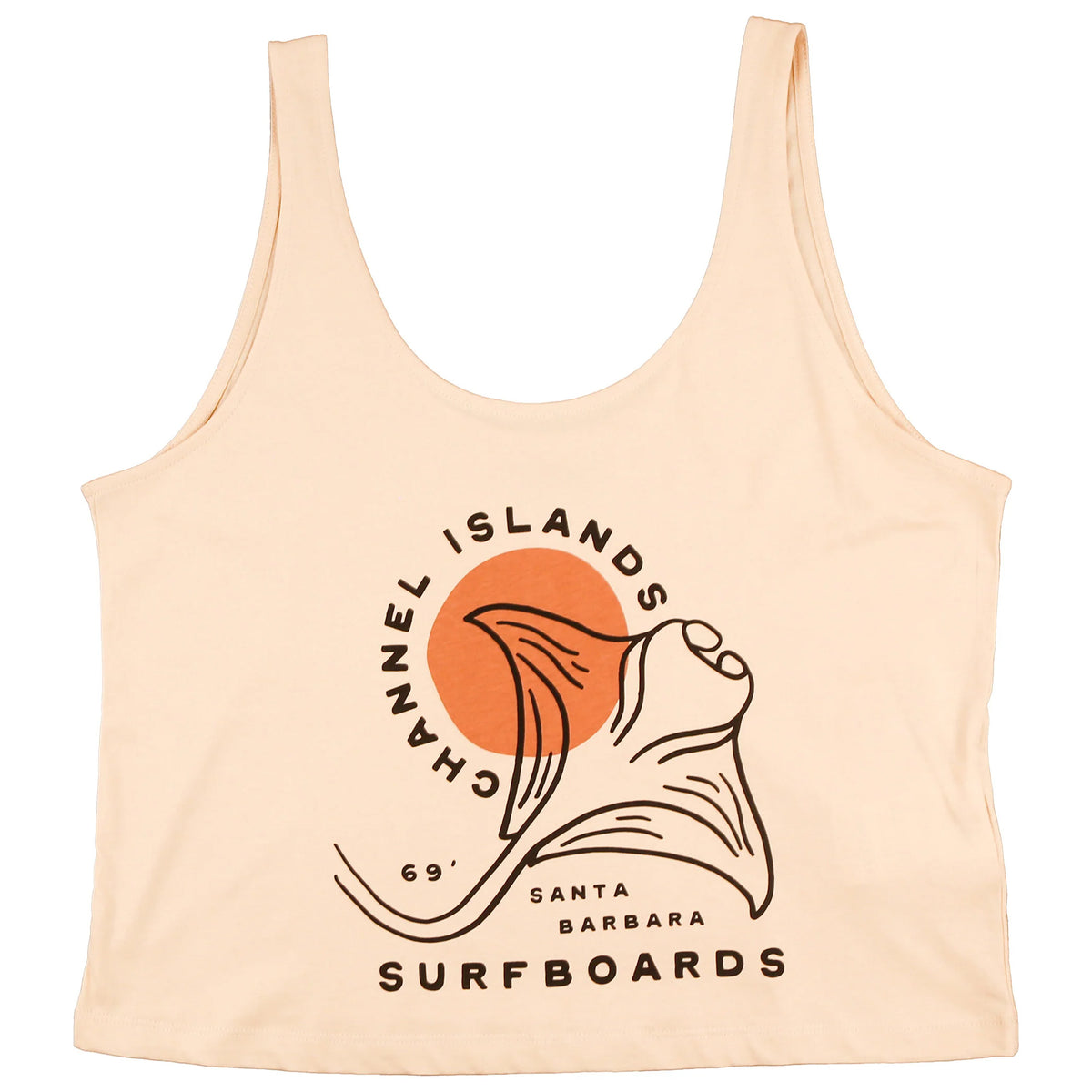 Channel Islands Ray Women's Tank Top - Cloud