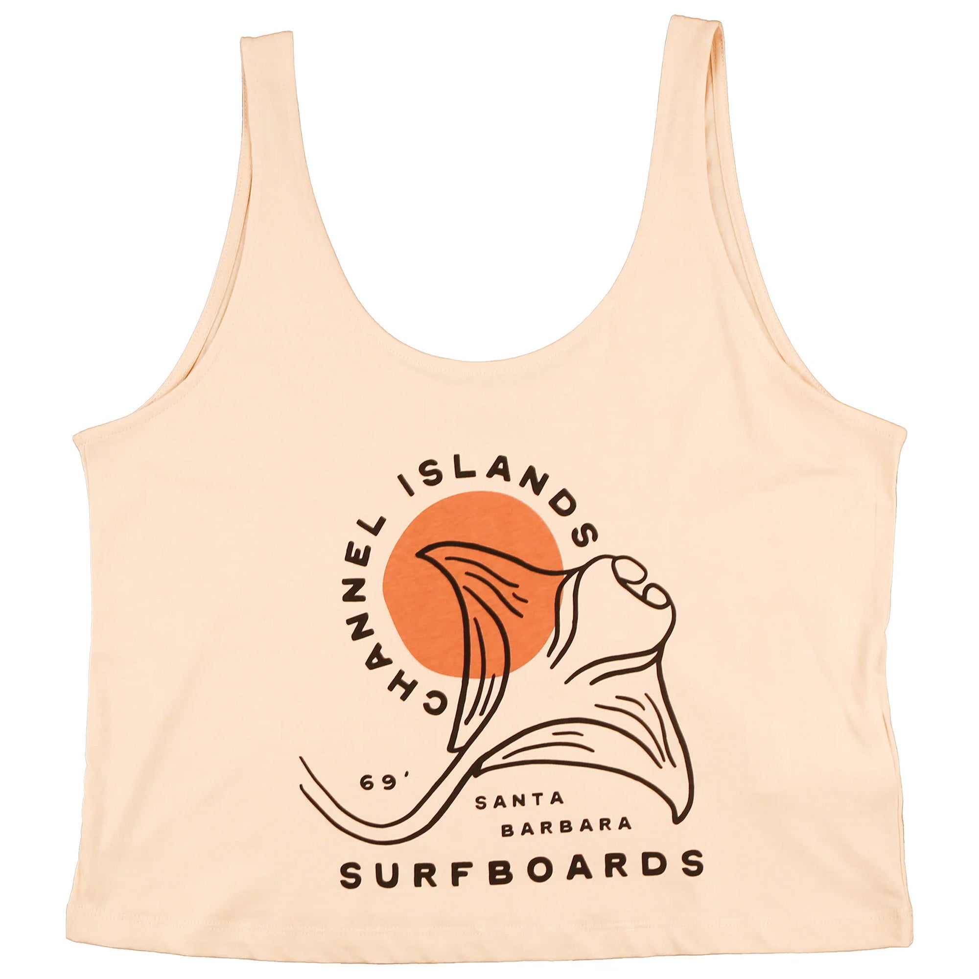 Channel Islands Ray Women's Tank Top - Cloud