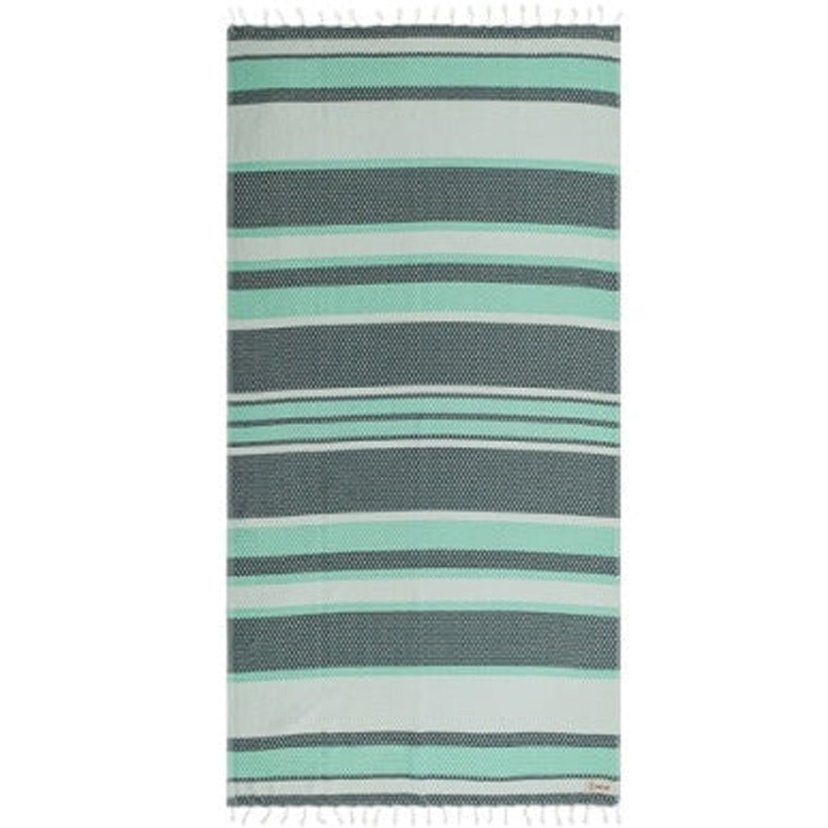 Sand Cloud Jade Dobby Stripe Towel - Teal