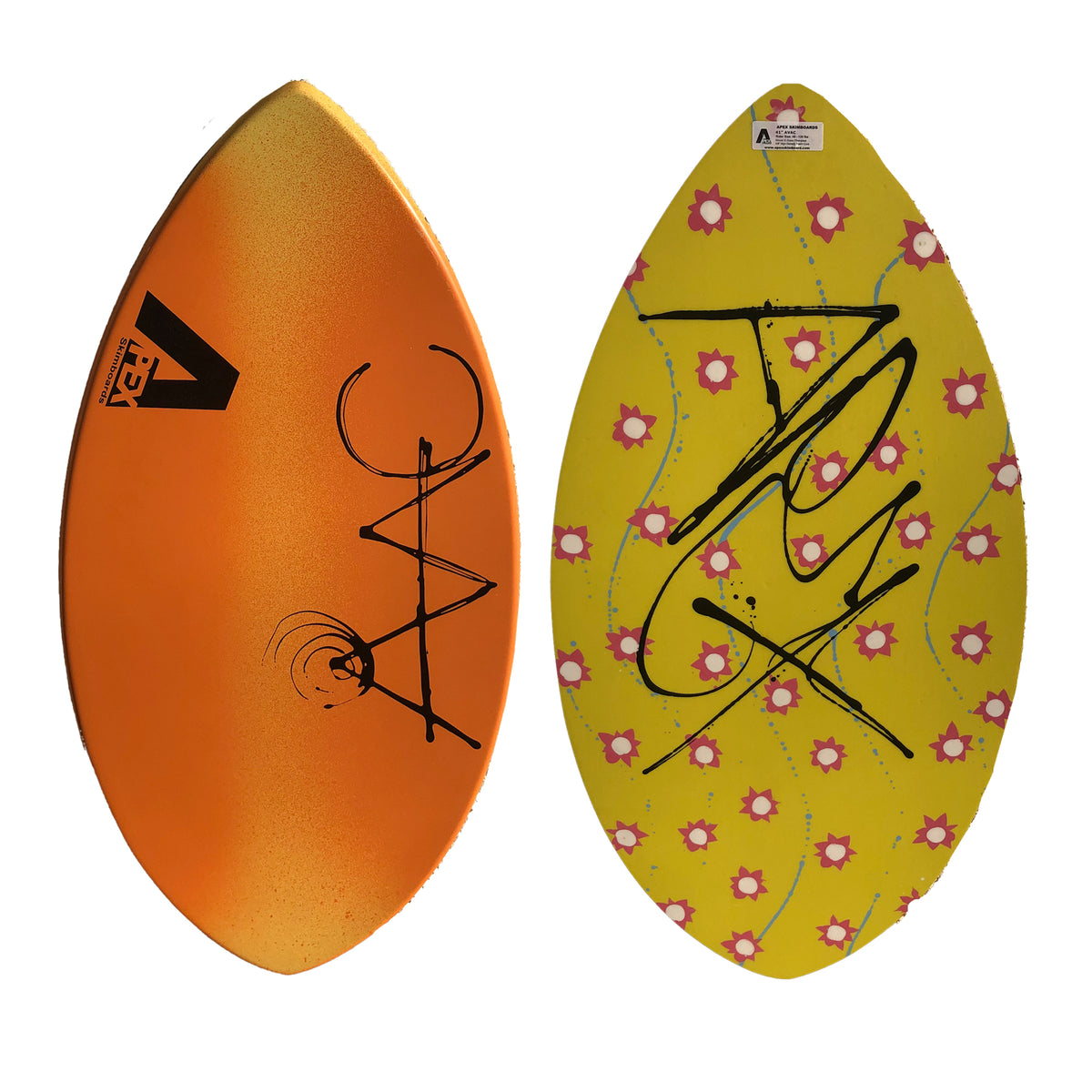 Apex AVAC 41" Skimboard - Tangerine
