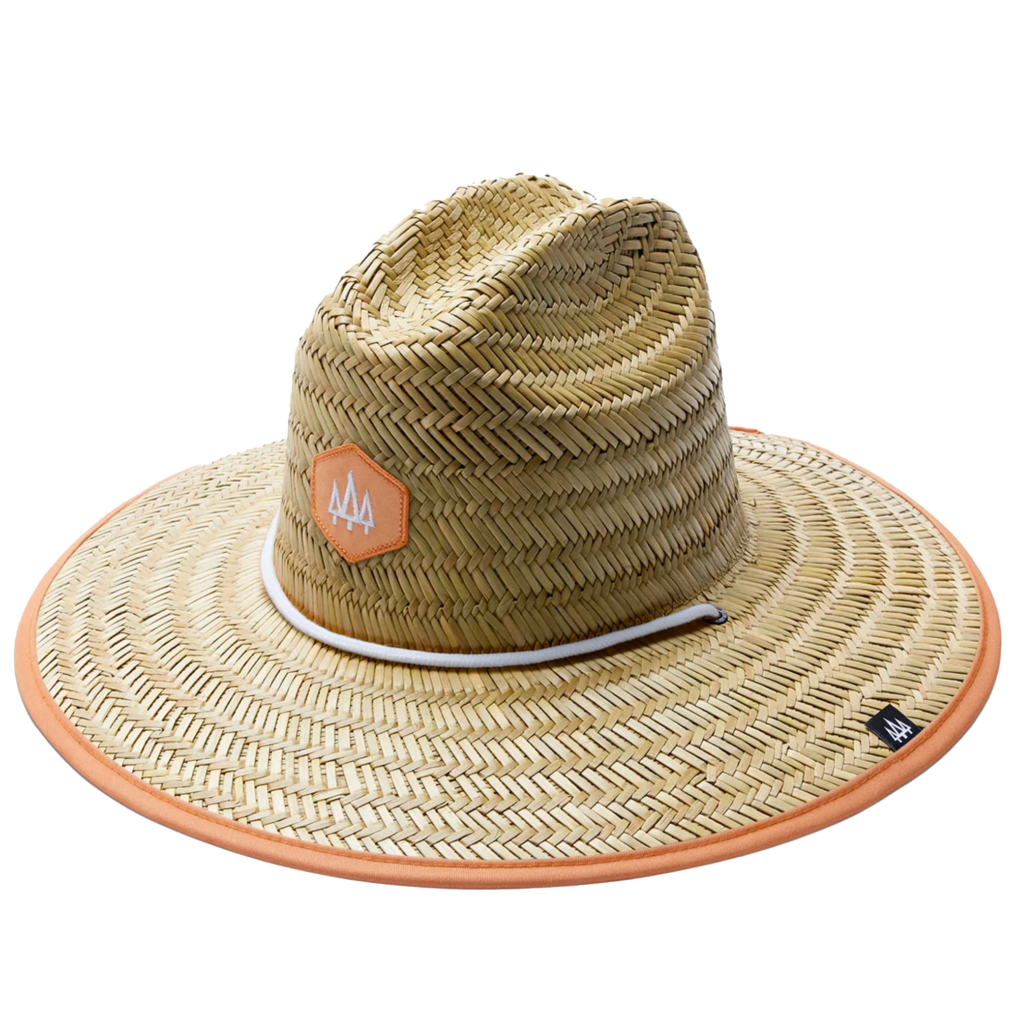 Hemlock Hat Co. Tangerine Straw Hat