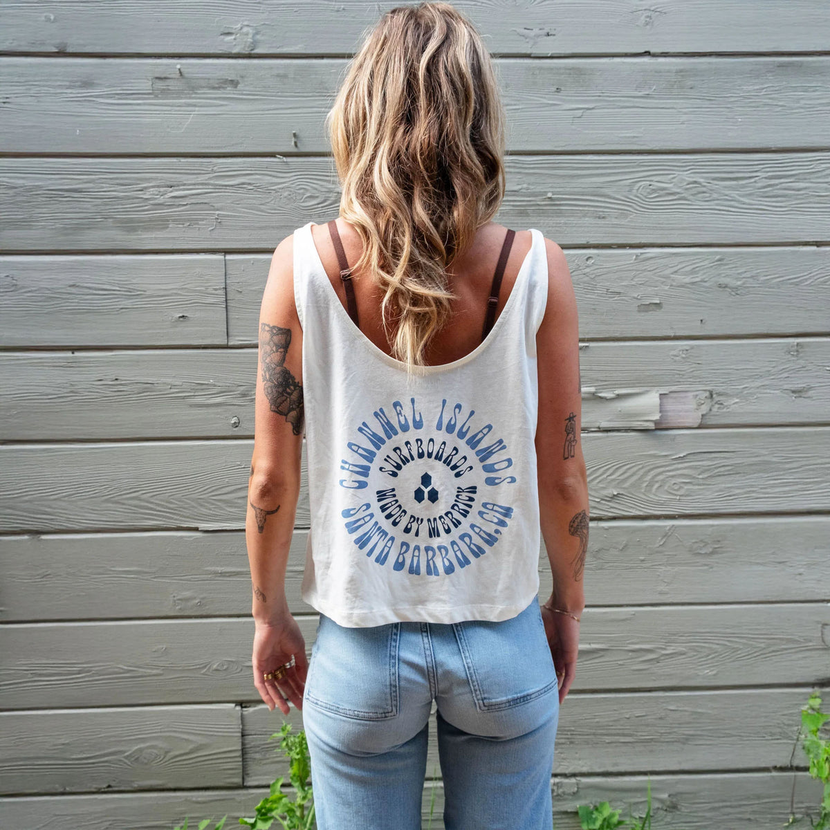 Channel Islands Hippie Women's Tank Top - White