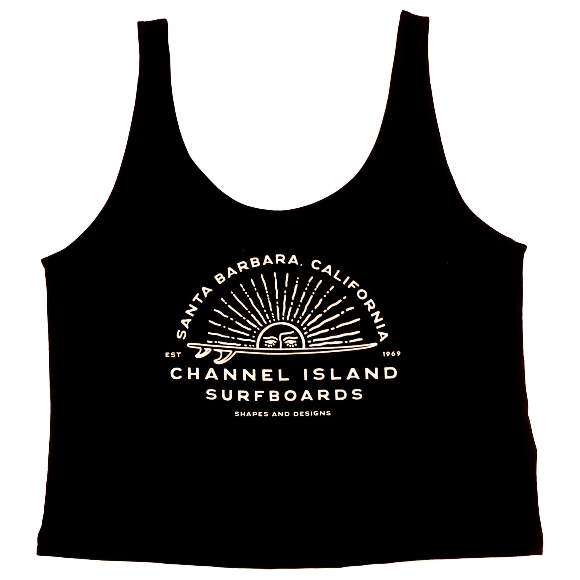 Channel Islands Sunrise Women's Tank Top - Black