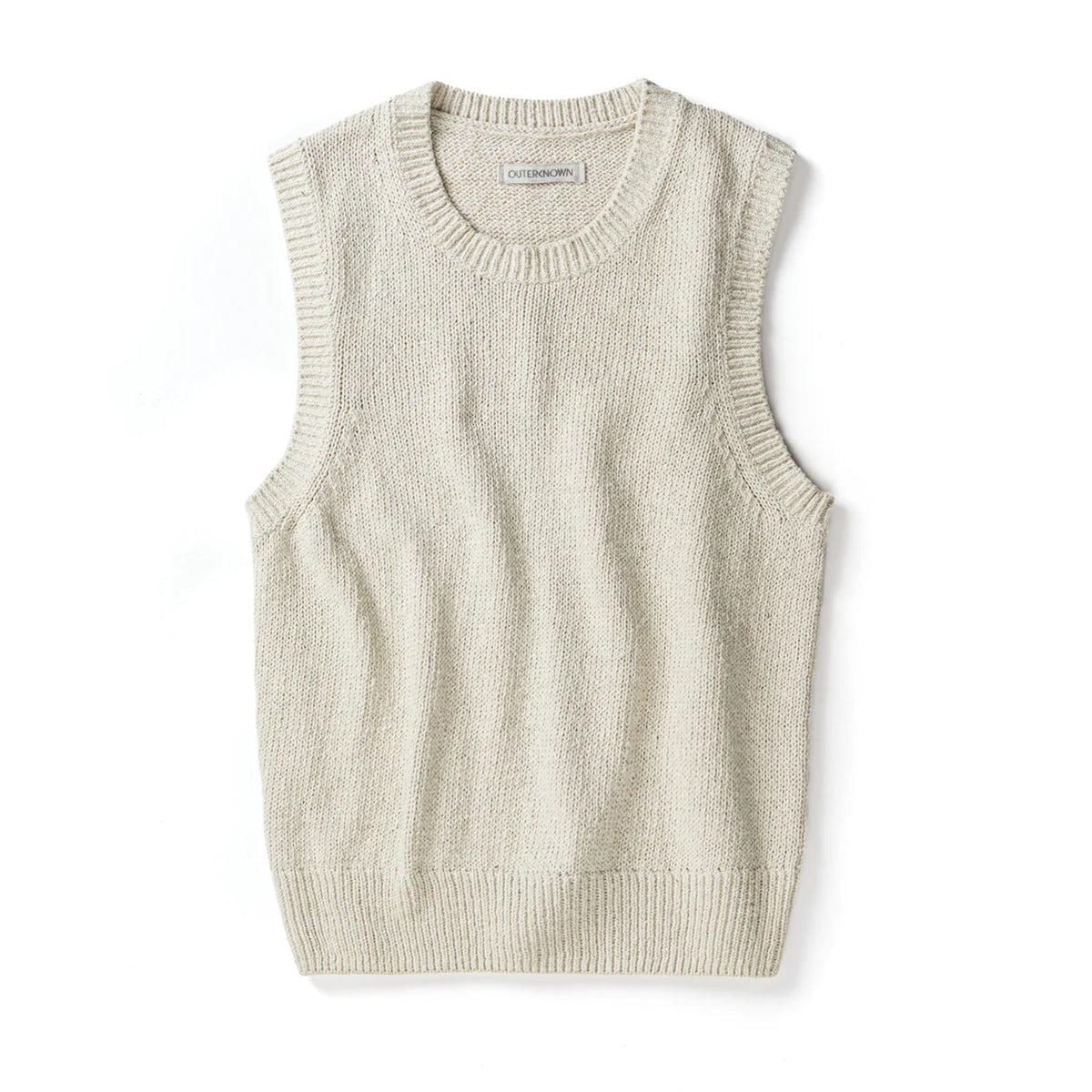Outerknown Crescent Knit Women's Tank Top - Moonlight