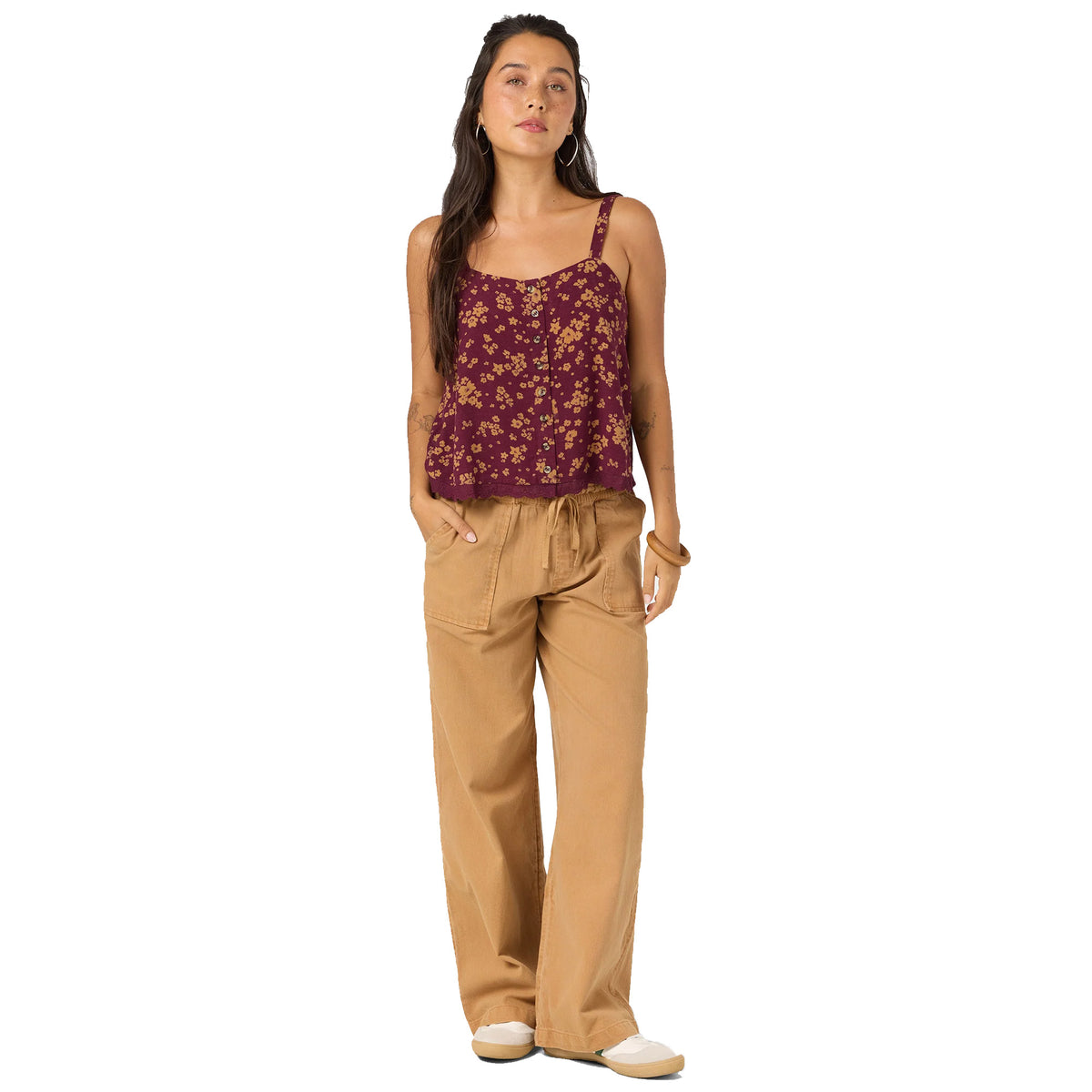 O'Neill Brynn Maya Floral Women's Tank - Fig