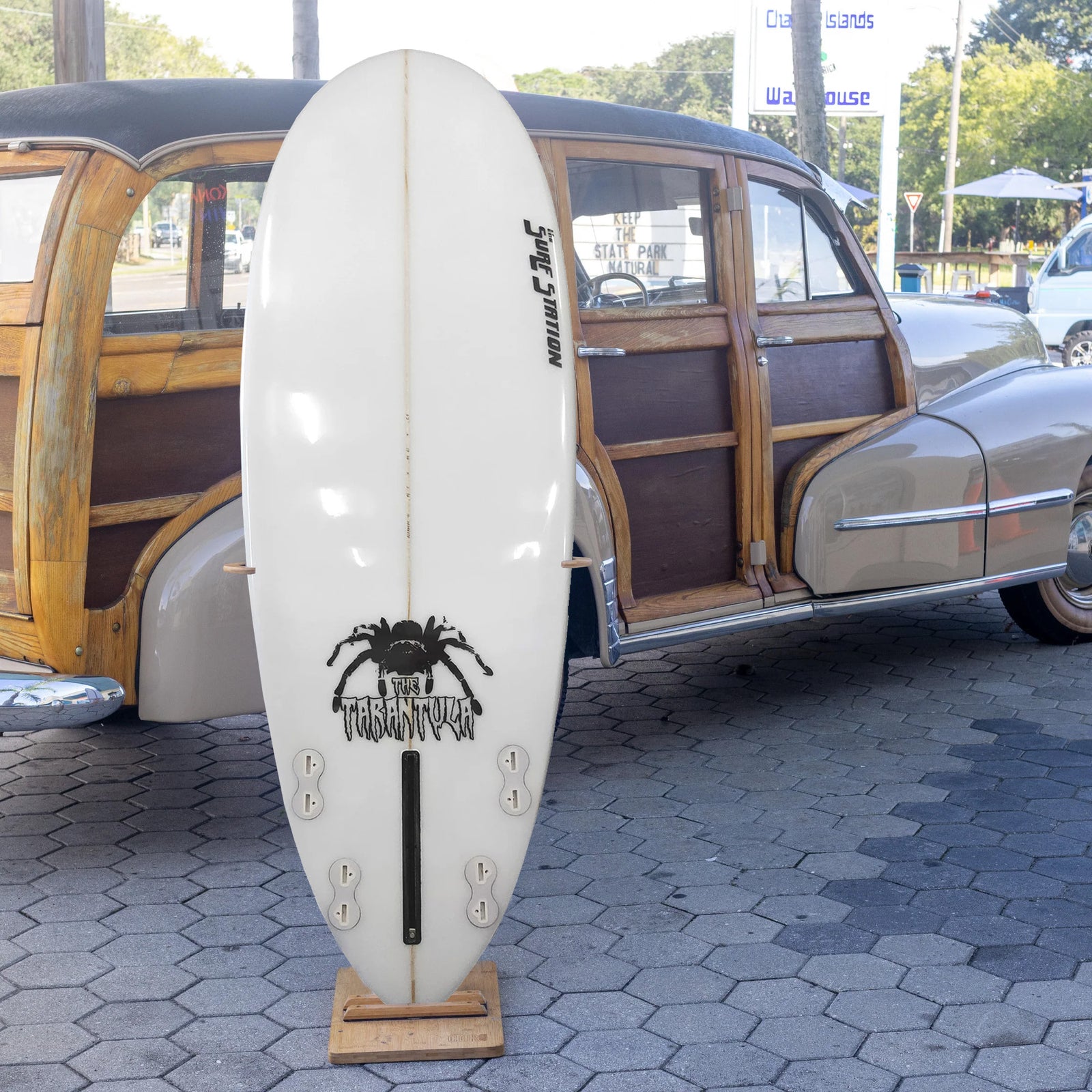 Surf Station Tarantula Hybrid 5'2 Surfboard - FCS