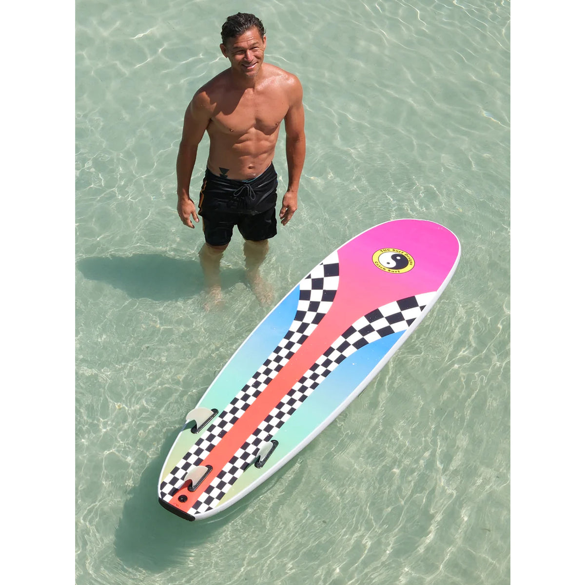 Catch Surf T&C Surf Designs® Log 7'0 Soft Surfboard - Blue