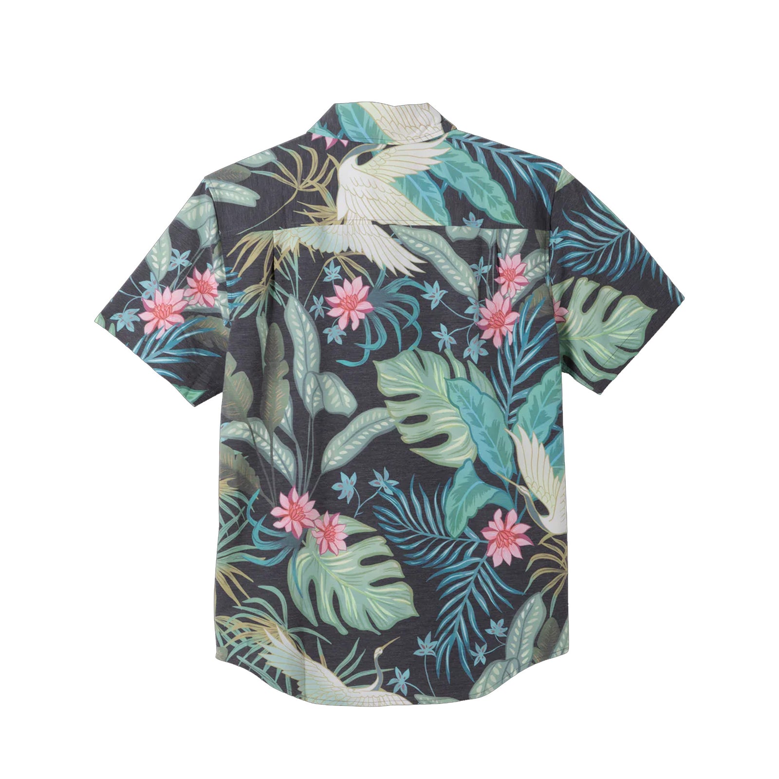 Dark Seas Terra Vista Woven Men's S/S T-Shirt - Black