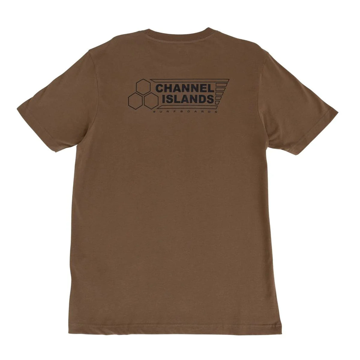Channel Islands Solid Flag Men's S/S T-Shirt - Teak
