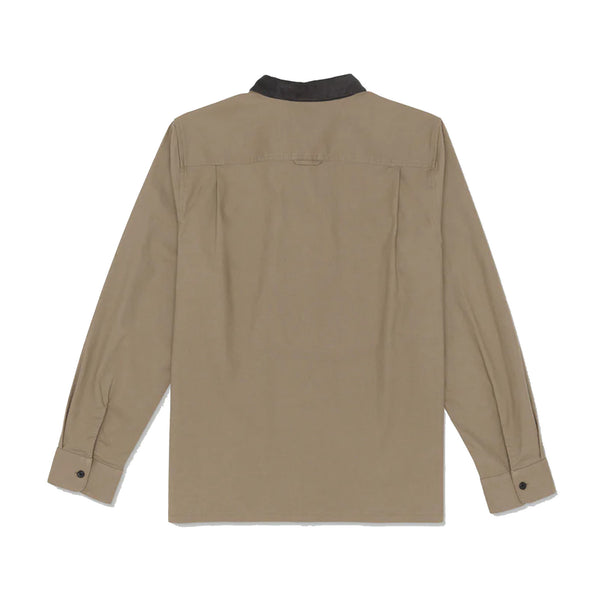 Volcom Debasser Men's L/S Dress Shirt - Teak - Surf Station Store