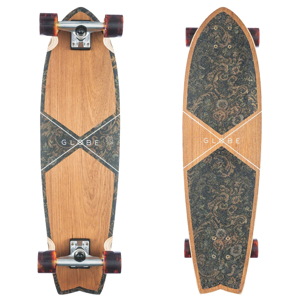 Longboard Globe Chromantic 33'' - Completo Con Ruote E Cuscinetti - Foto 2