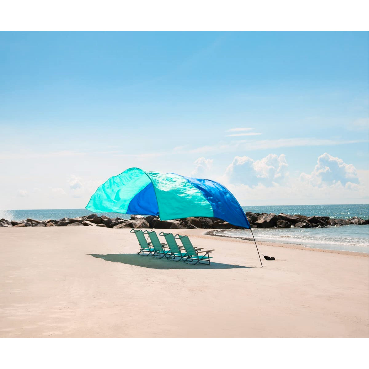 SHIBUMI Shade Classic Beach Tent - Blue/Teal