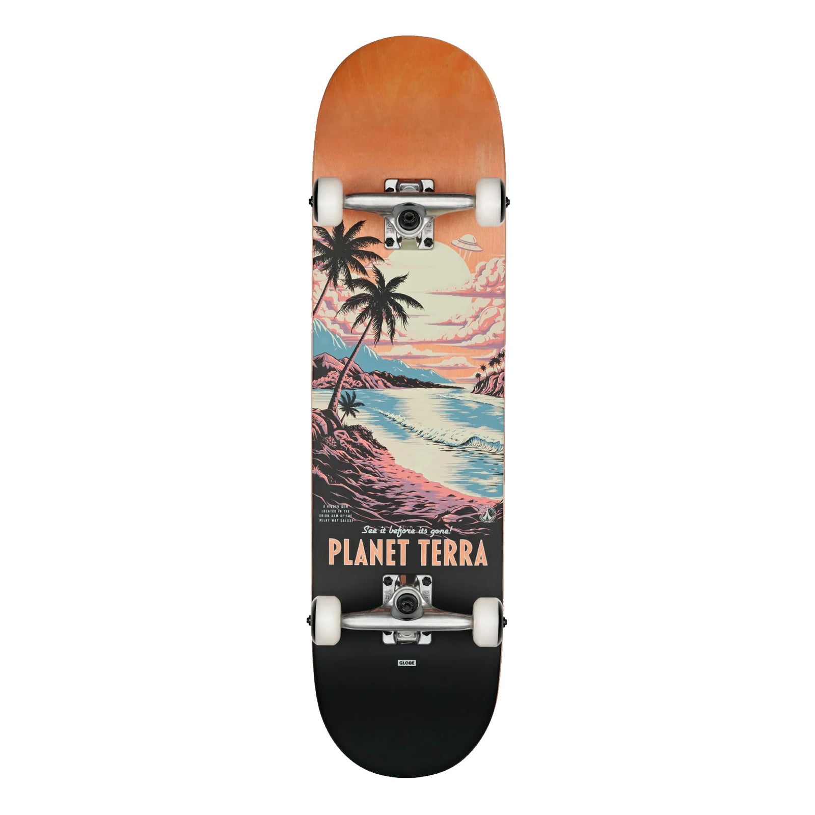 Globe G1 Visitation 8.25" Complete Skateboard - Terrbay