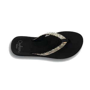 Reef Baja Ashley Women's Sandals - Black/Textile