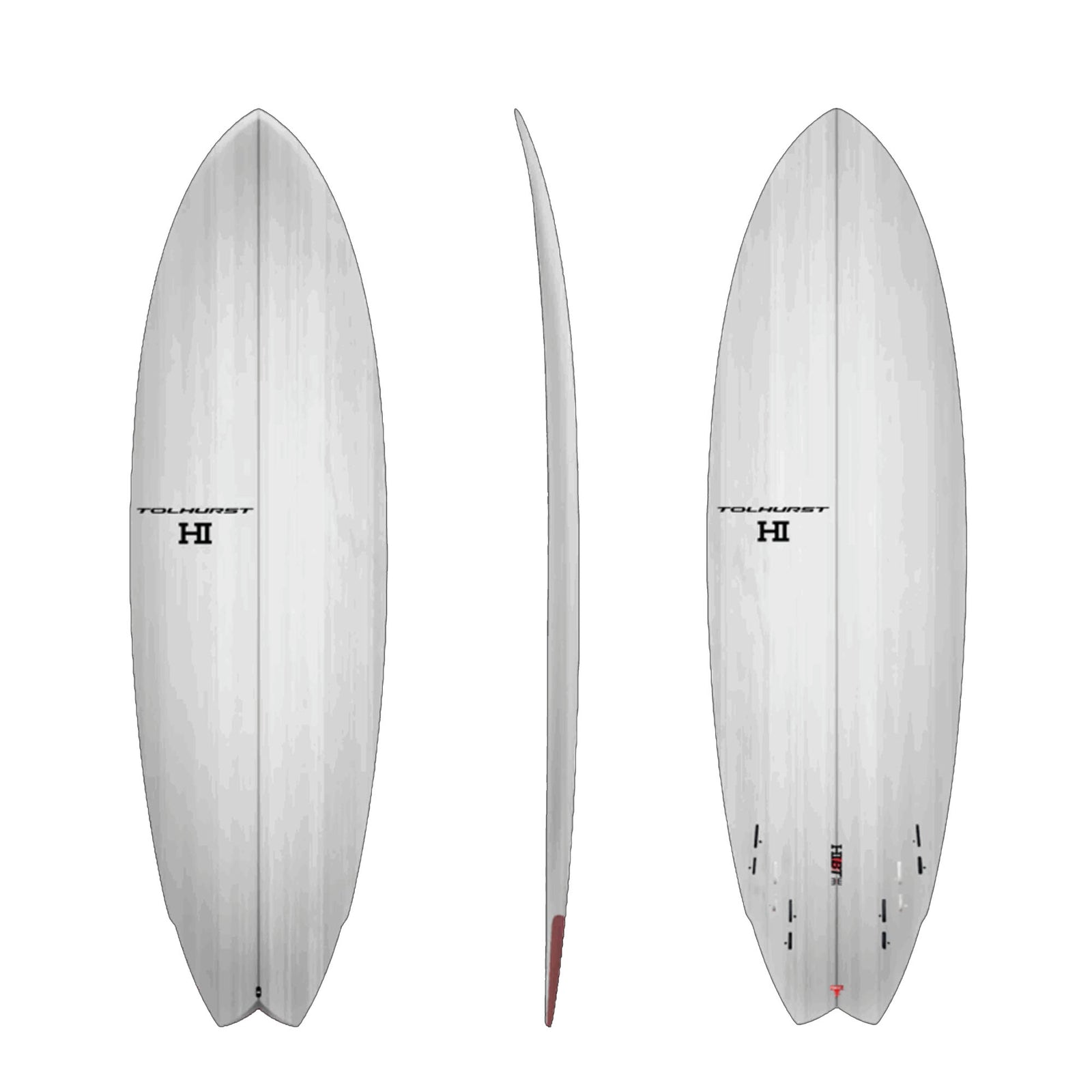 Thunderbolt HIBT 3+3 6'2 Surfboard - FCS II