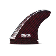 Futures JJF Scimitar Vapor Core Tri Surfboard Fins - Large