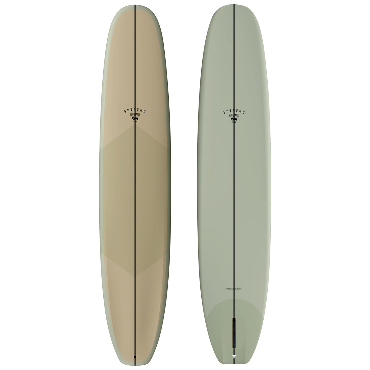 Thunderbolt OG Double Scoop 9'6 Longboard Surfboard
