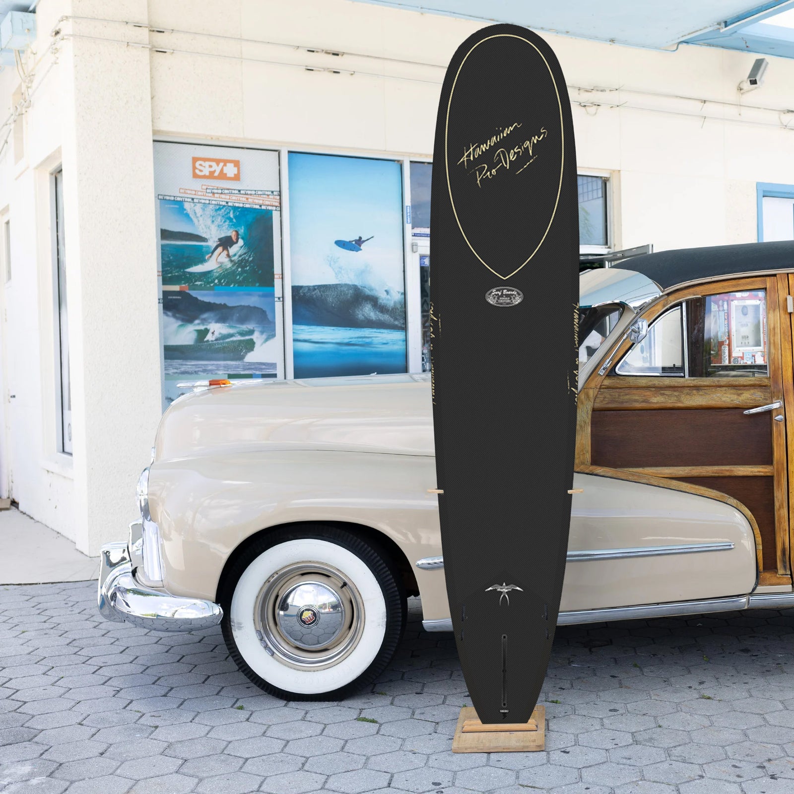 Thunderbolt Donald Takayama In The Pink 9'3 Surfboard - FCS II