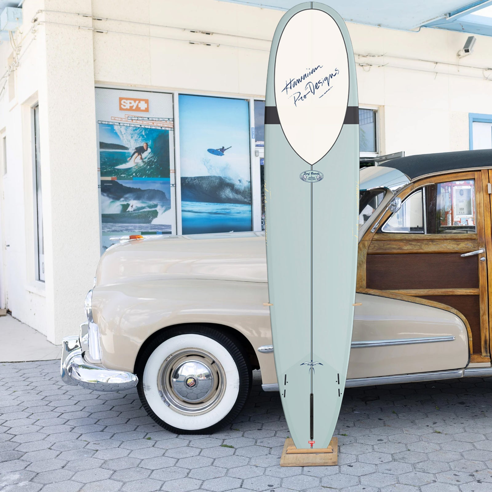 Thunderbolt Donald Takayama In The Pink 9'6 Surfboard - FCS II