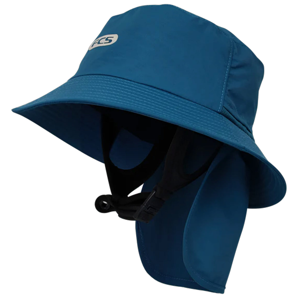 FCS Essentials Surf Bucket Hat - Tidal Teal
