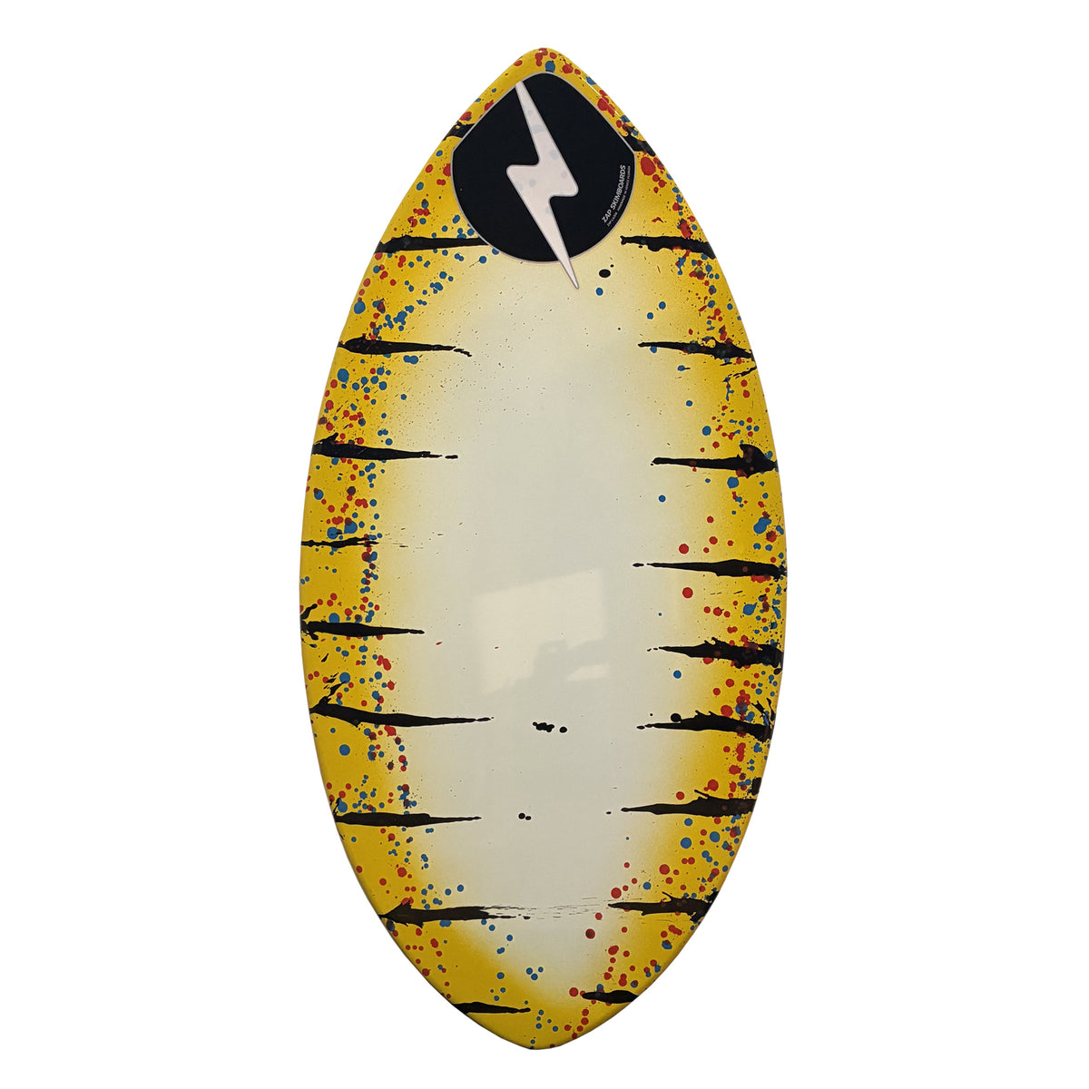 Zap 40" Lazer Skimboard - Yellow Tiger