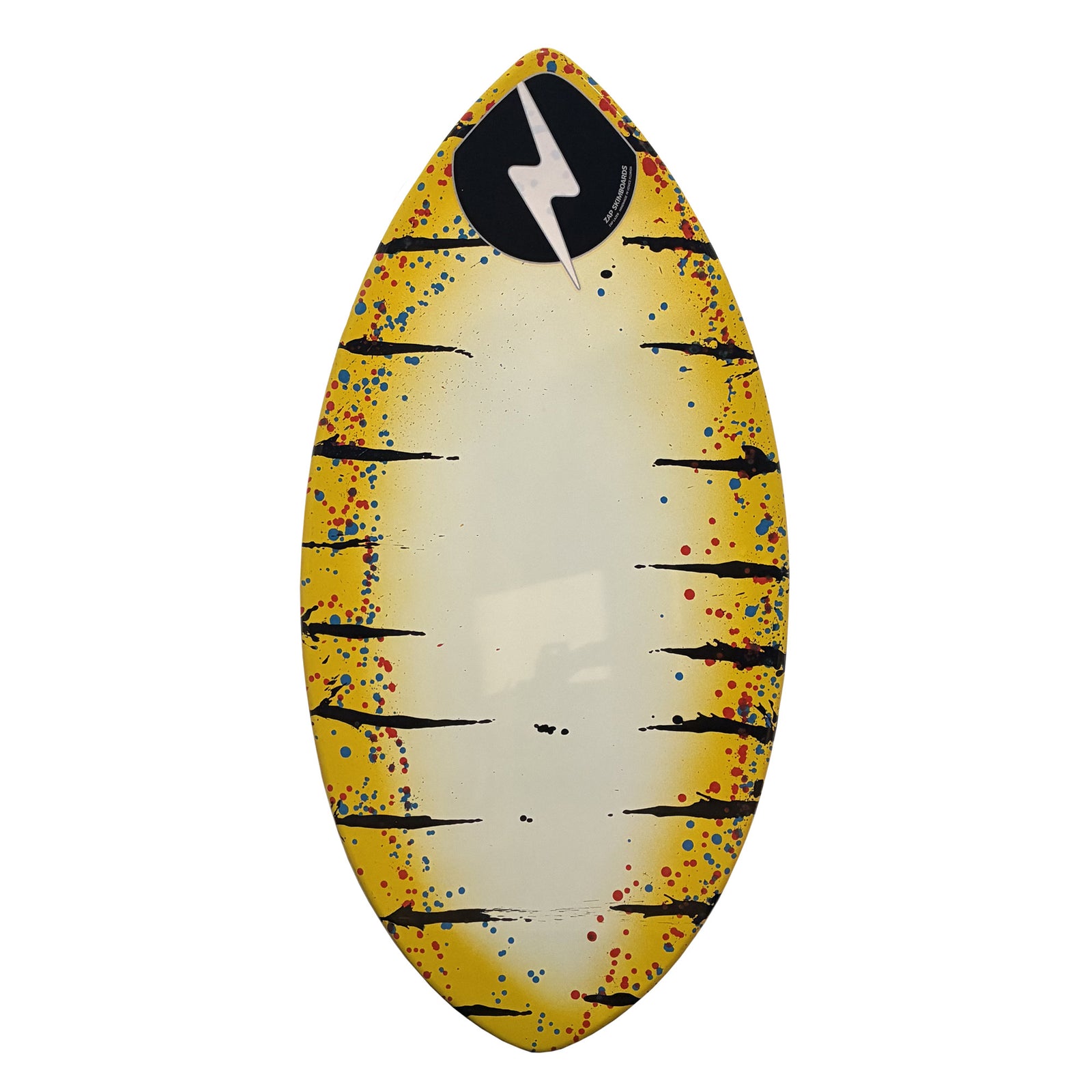 Zap 40" Lazer Skimboard - Yellow Tiger
