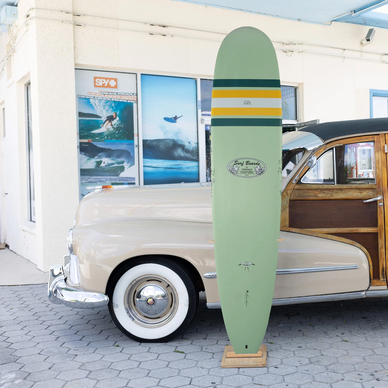 Takayama In The Pink Tuflite V-Tech 8'6 Longboard Surfboard