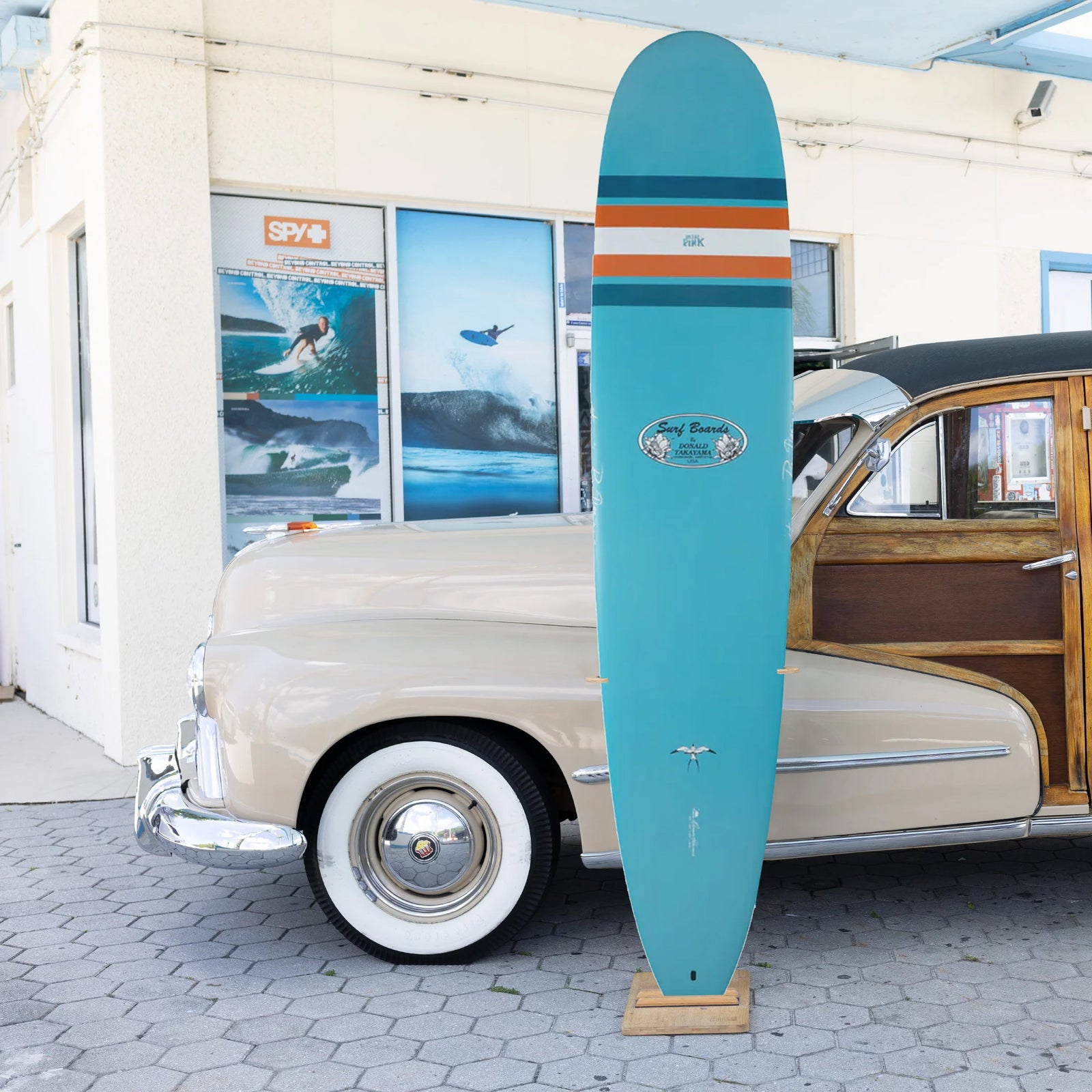 Takayama In The Pink Tuflite V-Tech 9'0 Longboard Surfboard