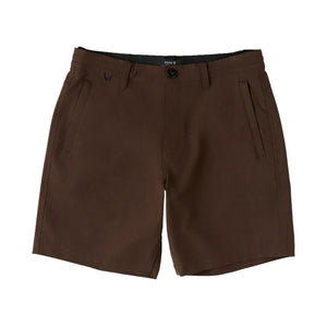 Roark Layover Pro Traveler 18" Men's Walkshorts - Tobacco