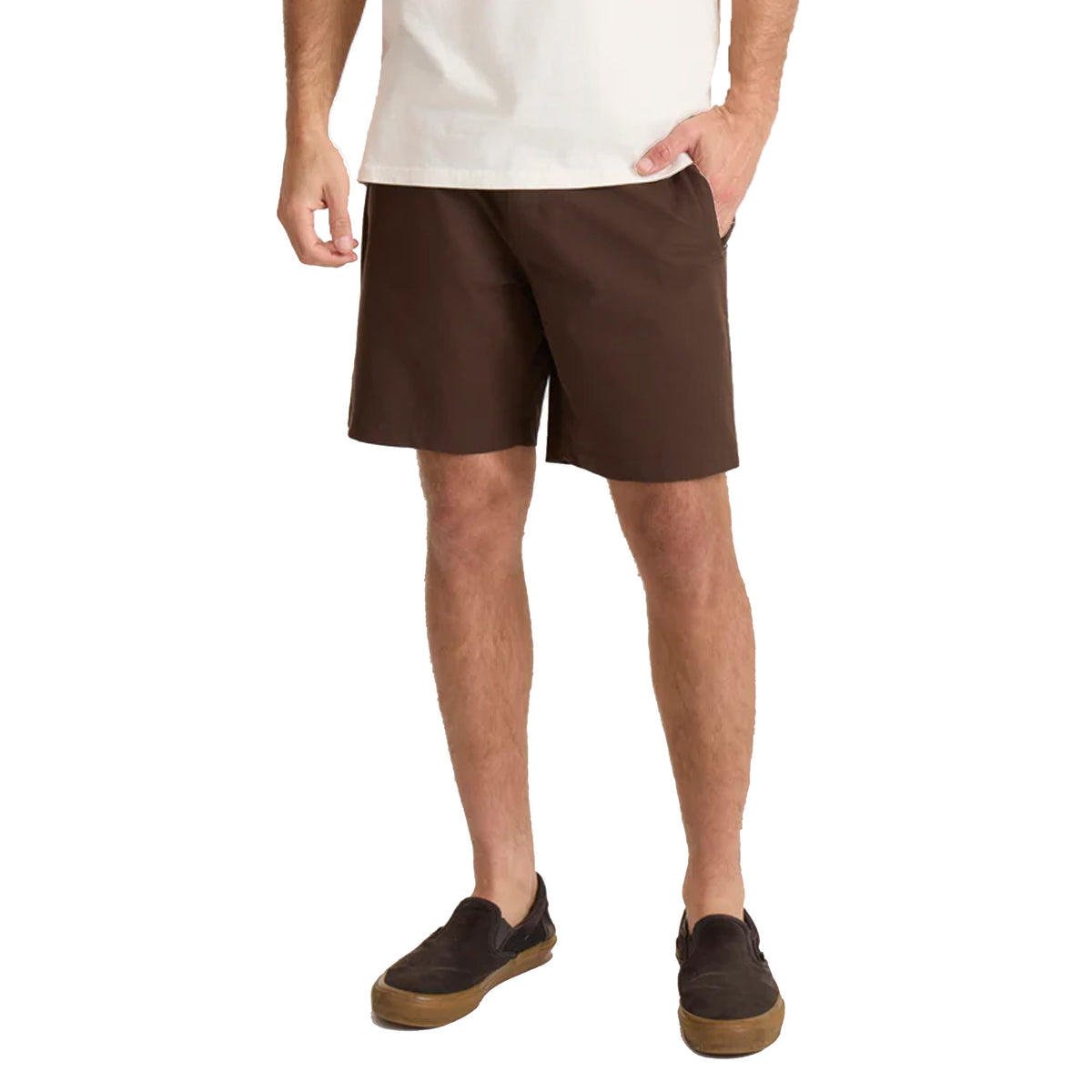 Roark Layover Pro Traveler 18" Men's Walkshorts - Tobacco