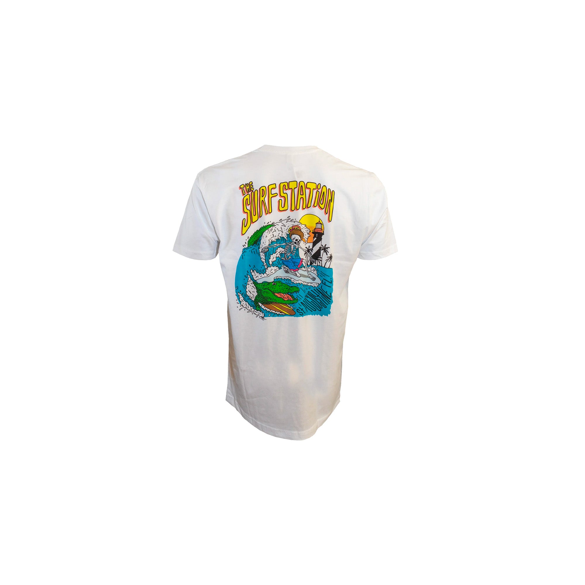 Surf Station Skeleton Gator Toddler S/S T-Shirt