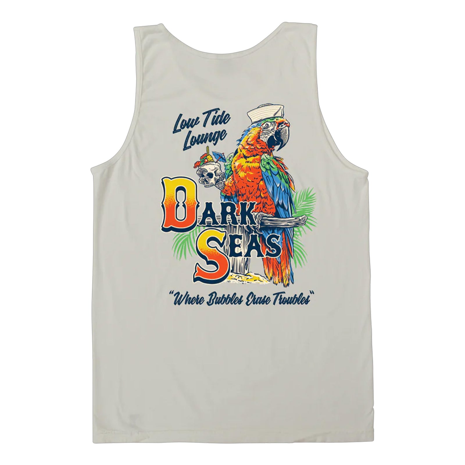 Dark Seas Key West Men's Tank - Tofu