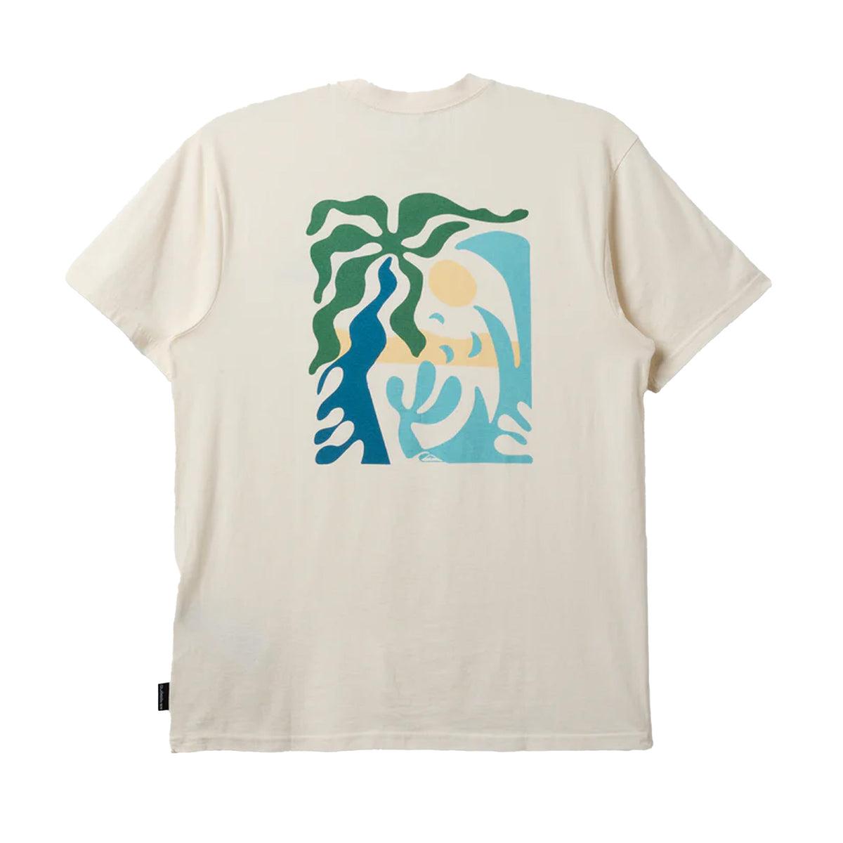 Quiksilver Everyday Paradise Men's S/S T-Shirt - Tofu